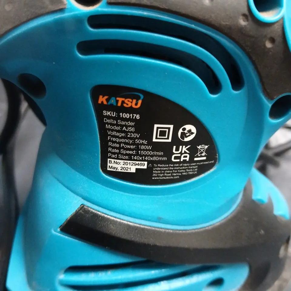 KATSU DELTA SANDER AJ56 – 180W, 230V, 15000 RPM