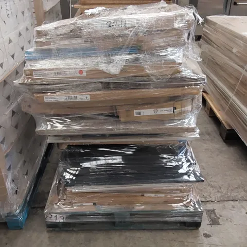PALLET TO CONTAIN ASSORTED INCOMPLETE FURNITURE PARTS AND PANELS