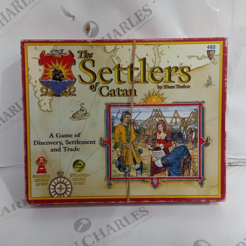 MAYFAIR BOARDGAME SETTLERS OF CATAN (1ST ED) BOX VG