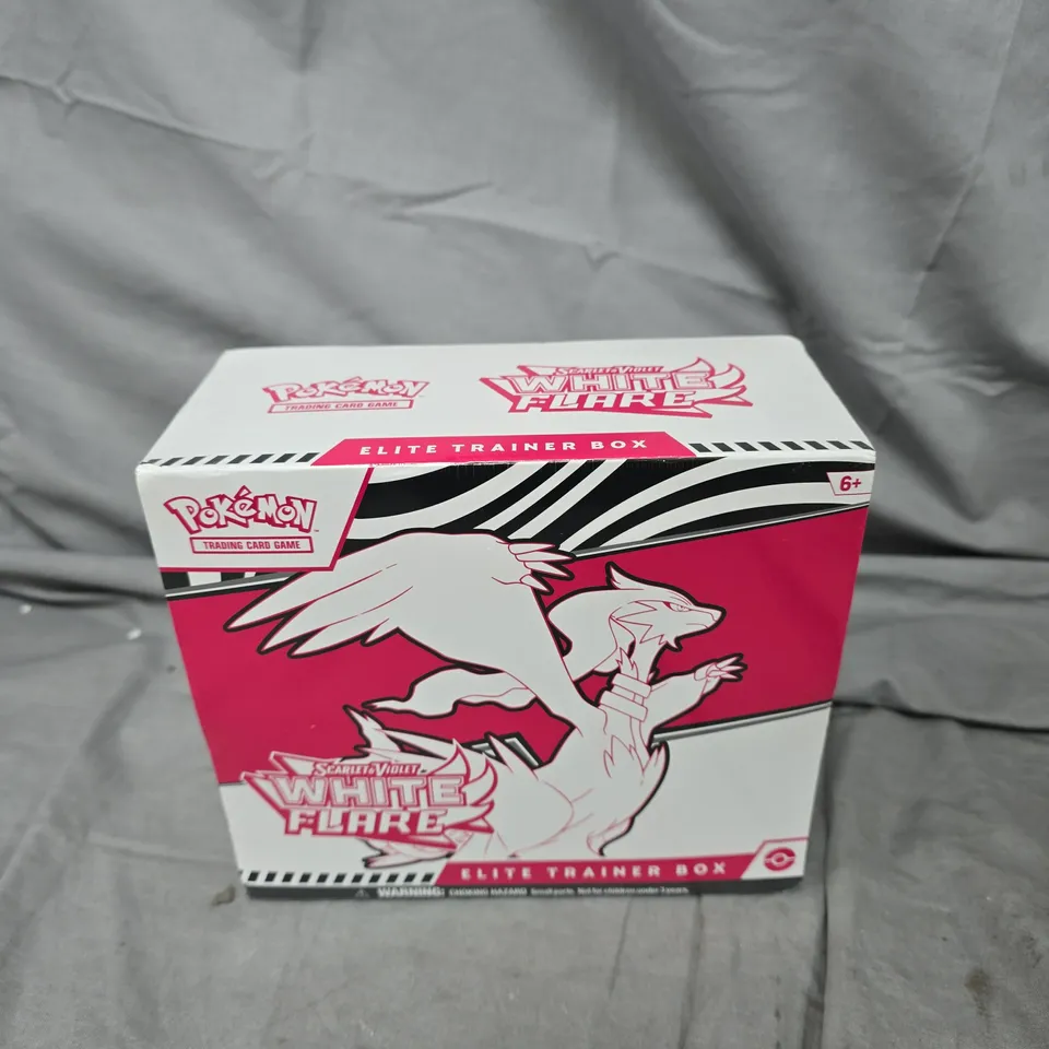 POKÉMON TRADING CARD GAME - SCARLET & VIOLET WHITE FLARE ELITE TRAINER BOX