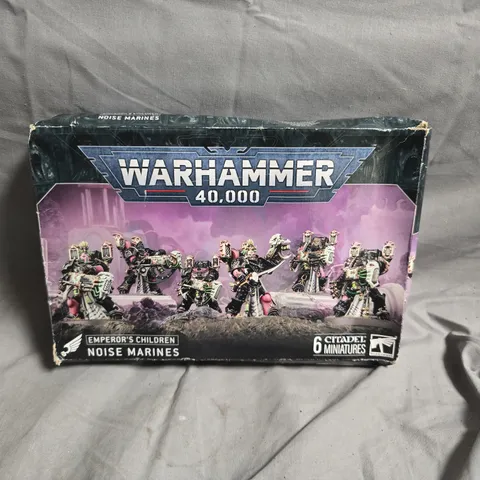 WARHAMMER 40,000 EMPEROR'S CHILDREN NOISE MARINES – BOX SET, 6 CITADEL MINIATURES