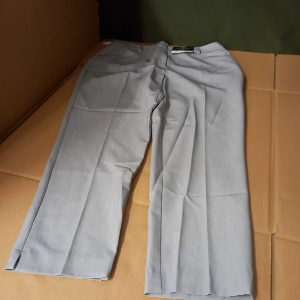 PAIR OF PETITE ANKLE GRAZER TROUSERS UK SIZE 6 