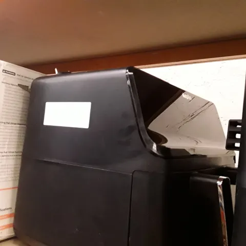 UNBOXED KEPLIN AIR FRYER WITH DUAL COOKING ZONES BLACK COLOUR