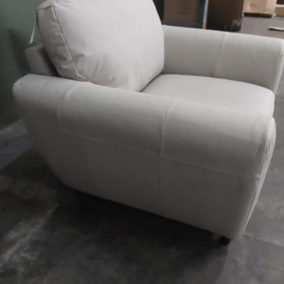 DESIGNER SHAY LEATHER UPHOLSTERED CHAIR