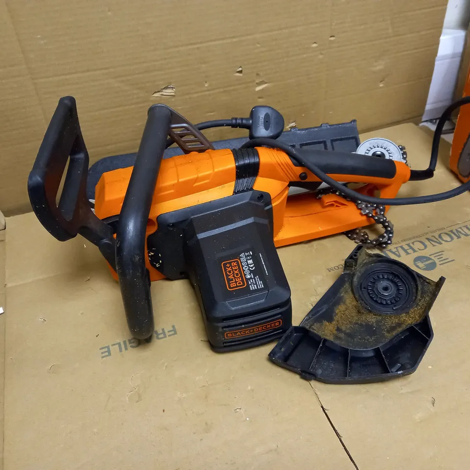 BLACK & DECKER CHAIN SAW