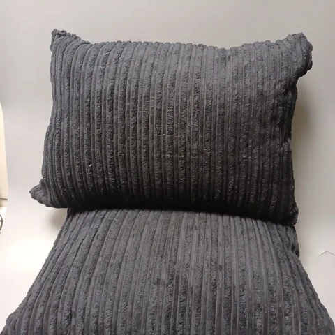 SET OF 2 UNBRANDED HEAVY WEIGHTED PILLOWS NAVY