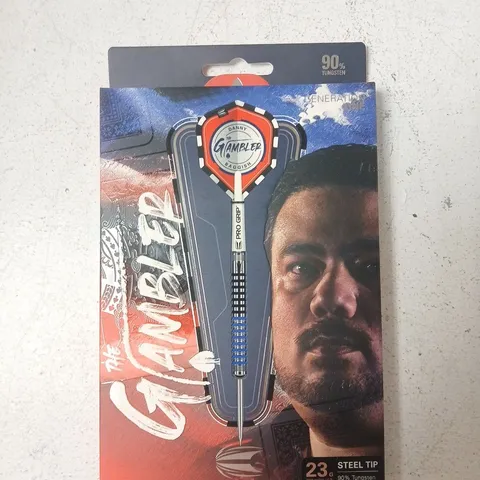 THE GAMBLER DANNY BAGGISH DARTS SET 