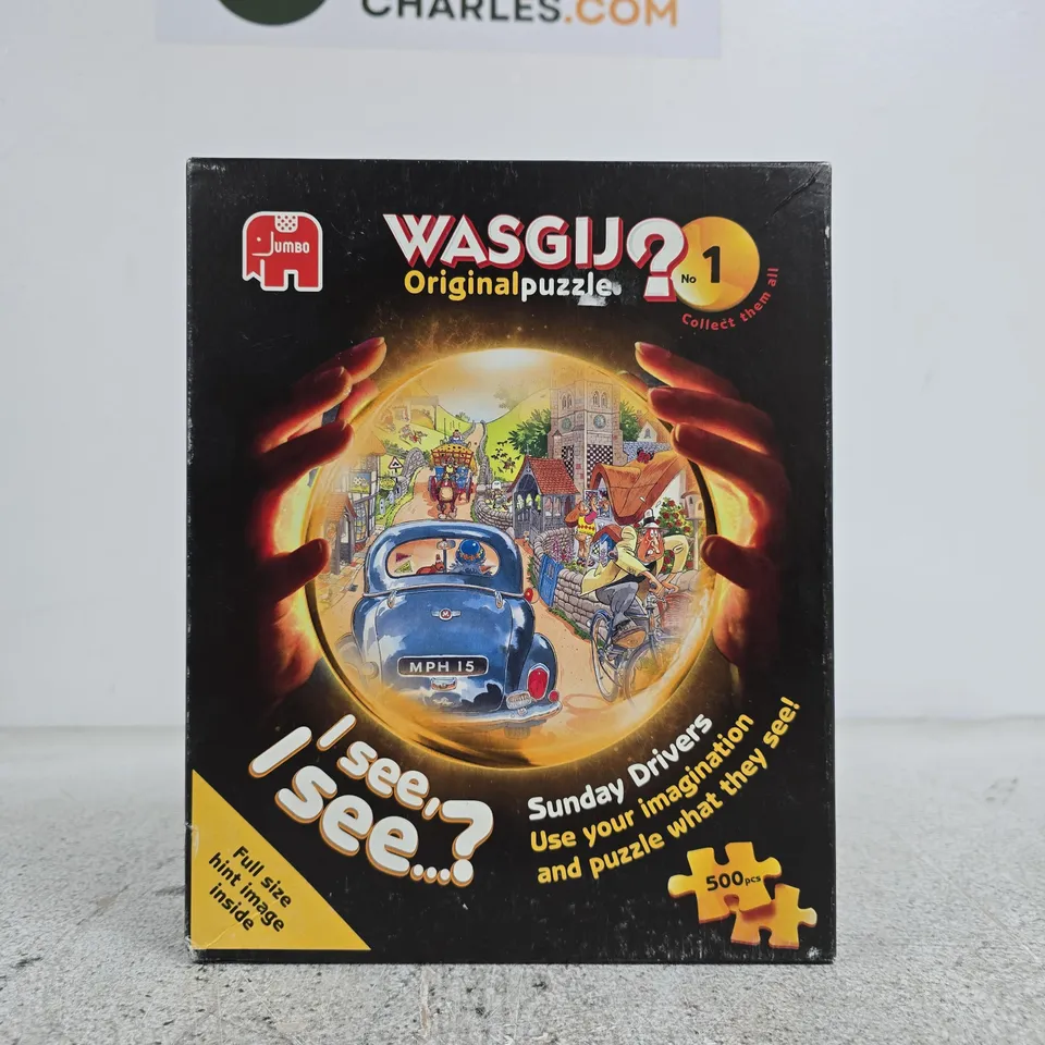 JUMBO WASGIKO ORIGINAL PUZZLE - SUNDAY DRIVES 