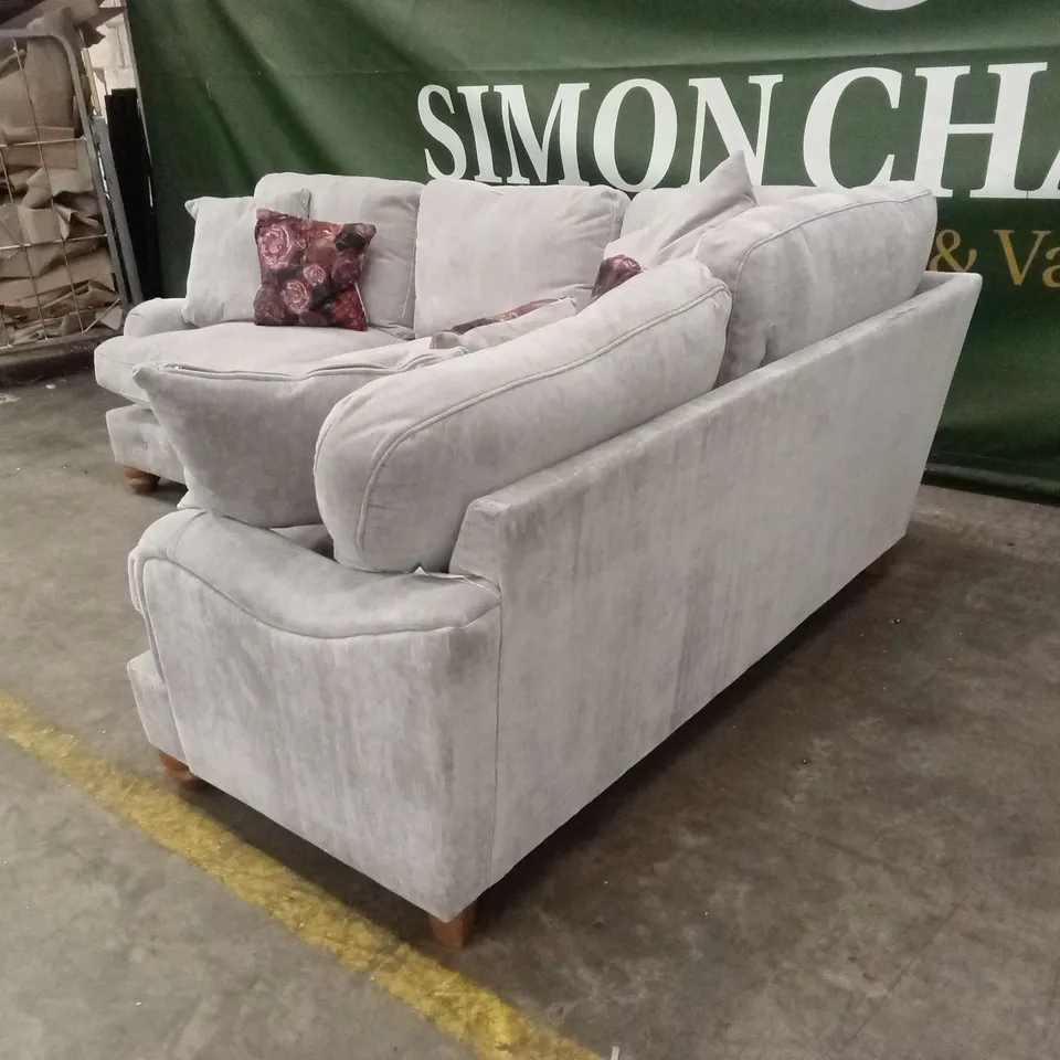 MILLIE FABRIC DOUBLE ARM CORNER GROUP SOFA