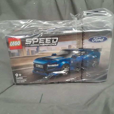 LEGO SPEED CHAMPIONS FORD MUSTANG DARK HORSE SPORTS CAR 