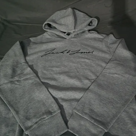 JACK & JONES HOODIE – GREY - SIZE UNSEPECIFIED
