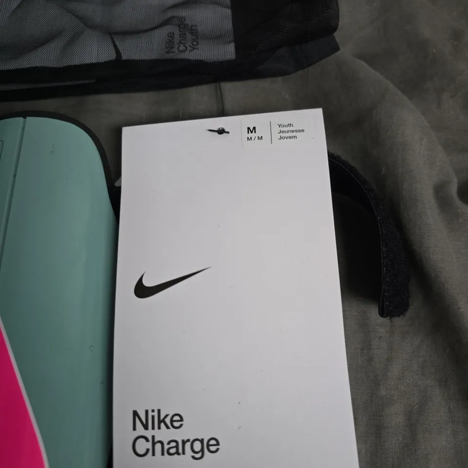 NIKE CHARGE SHIN GUARDS – YOUTH MEDIUM (SET OF 2) FOR FOOTBALL