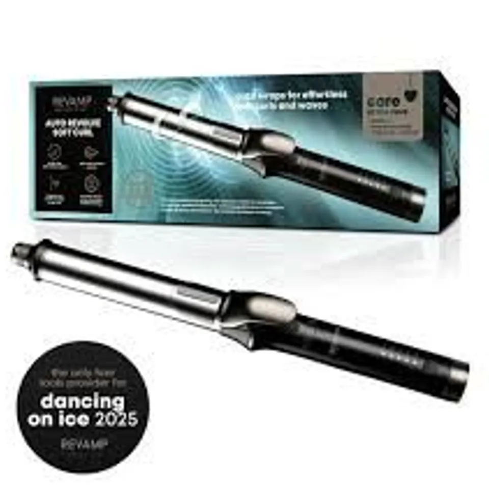 RAVAMP AUTO REVOLVE CURL CERAMIC CURLING TONG