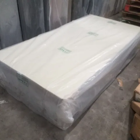 BAGGED BEDMASTER 3FT SINGLE DIVAN BASE - 0 DRAWERS - SLATE GREY