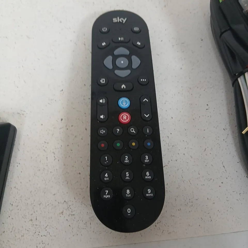 ASSORTED HOUSEHOLD PRODUCTS TO INCLUDE; POLYCOM CONFERENCE PHONE WITH TOUCHSCREEN – MODEL UZW4054TTG, WITH REMOTE AND CABLES