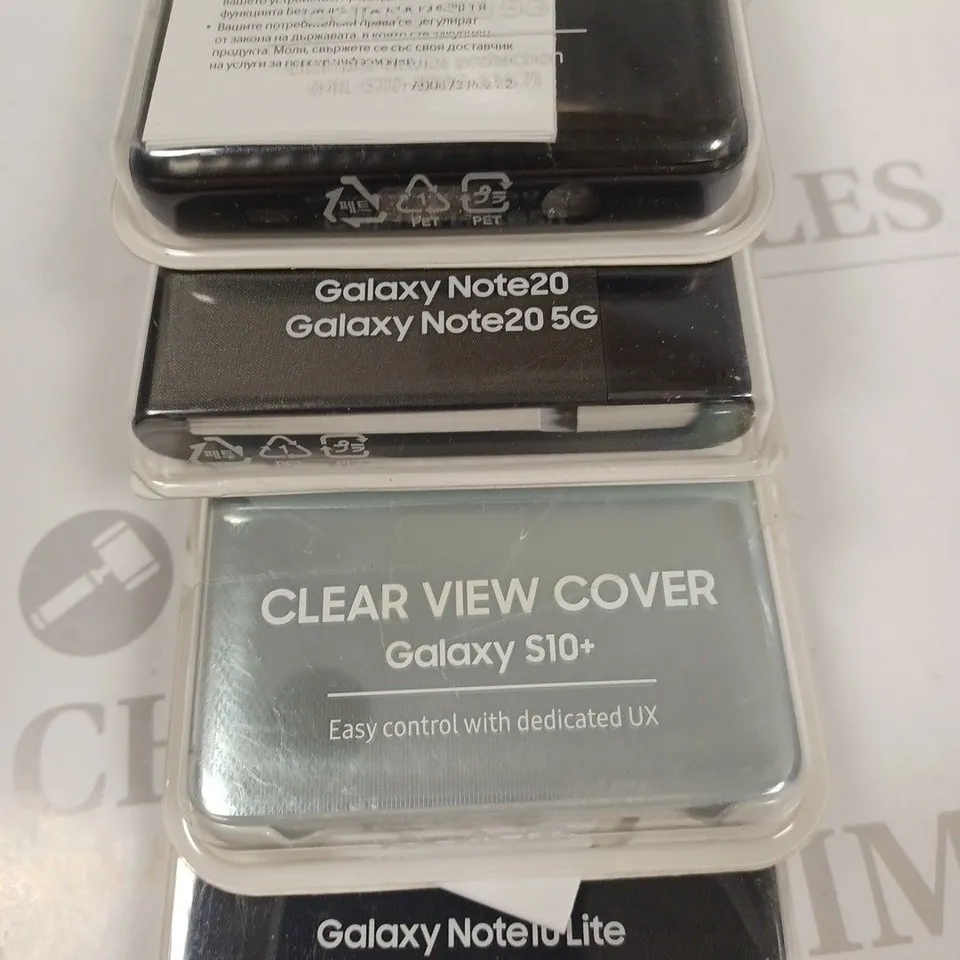 LOT OF 5 ASSORTED SAMSUNG MOBILE PHONE CASES