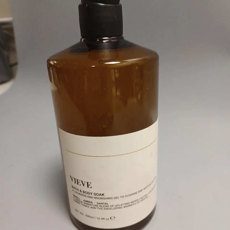 VIEVE BATH AND BODY SOAK 500ML