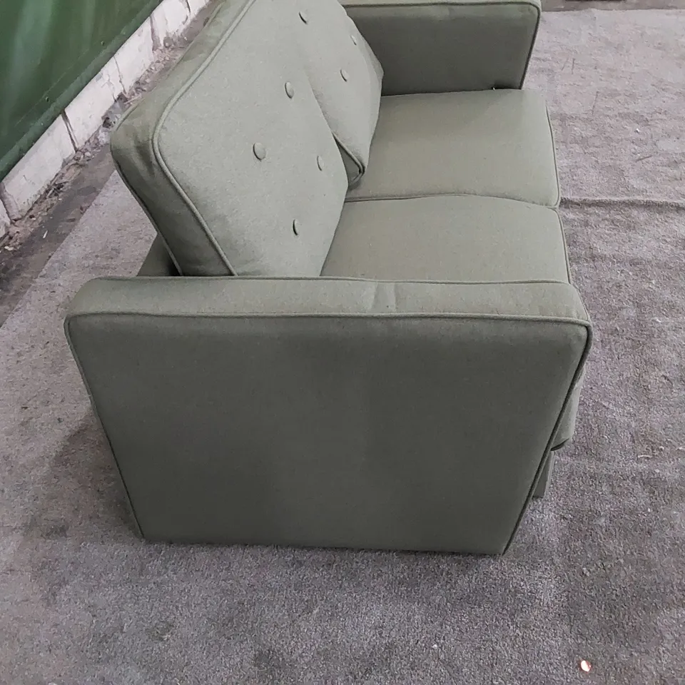 DESIGNER ELLS 2 SEATER UPHOLSTERED SOFA 