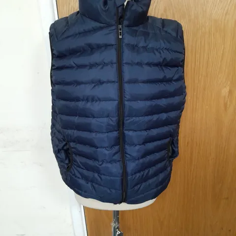 RISING PUFFER VEST IN NAVY SIZE 12