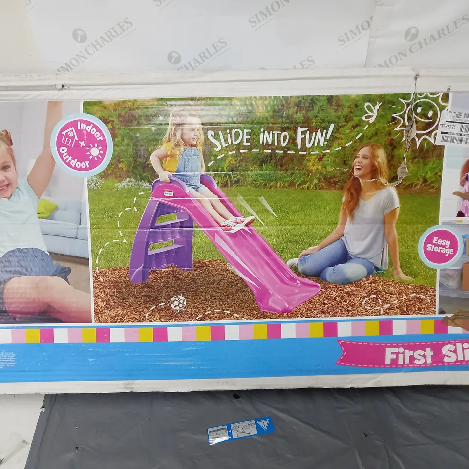 BOXED LITTLE TIKES MY FIRST SLIDE -PINK- COLLECTION ONLY RRP £46.99