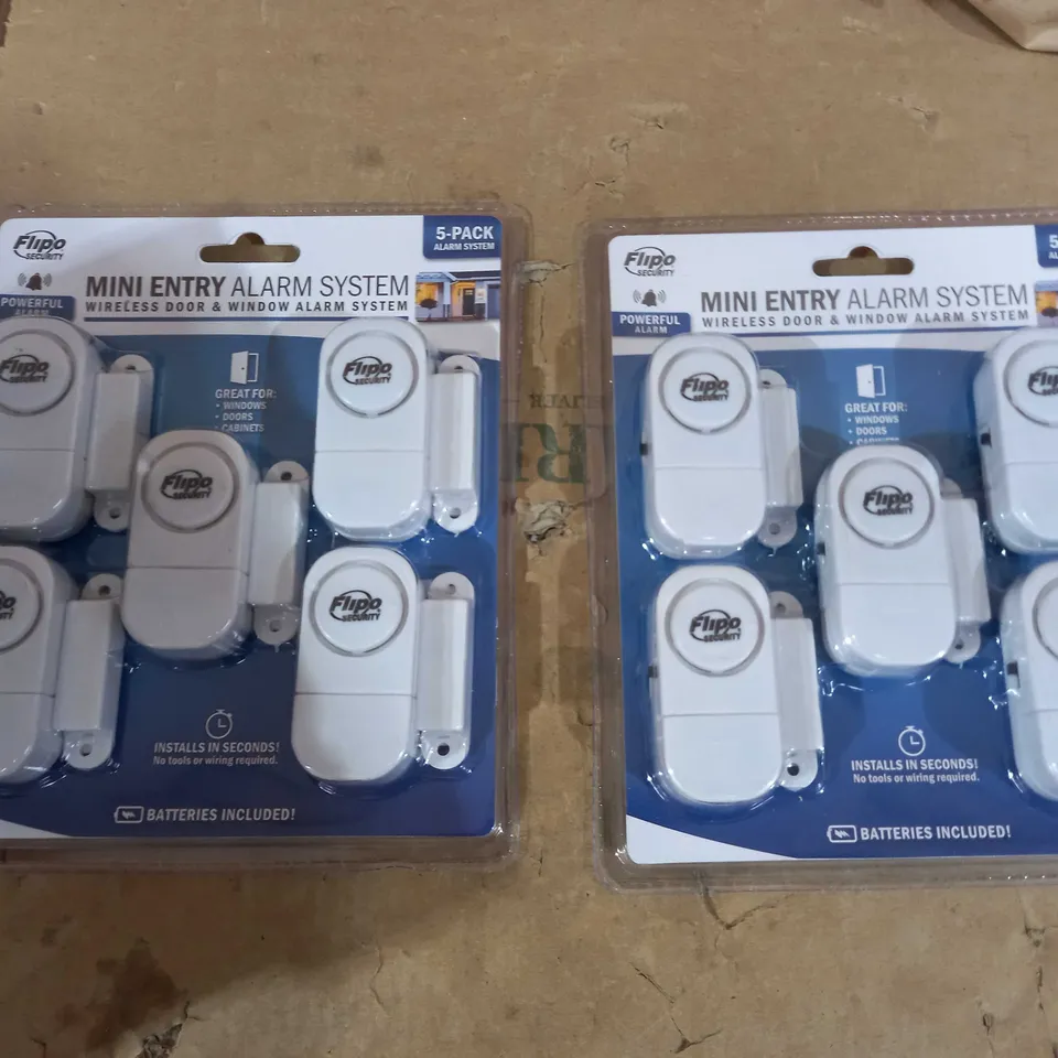 FLIPO MINI WINDOW AND DOOR ALARM 10 PACK