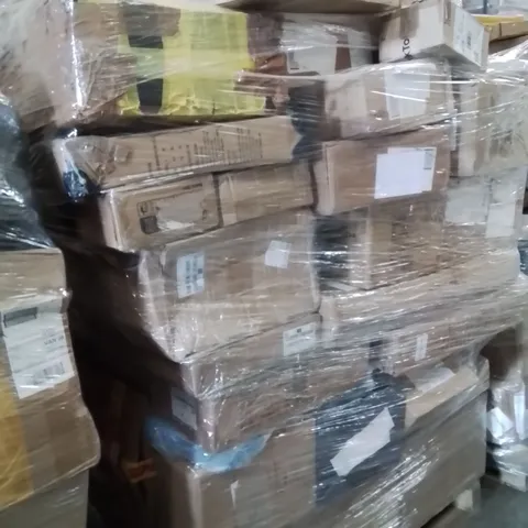 PALLET OF ASSORTED HOUSEHOLD GOODS AND PRODUCTS TO INCLUDE;CARPLAY MONITOR,VACUUM CLEANER,RETRACTABLE SAFETY GATE
