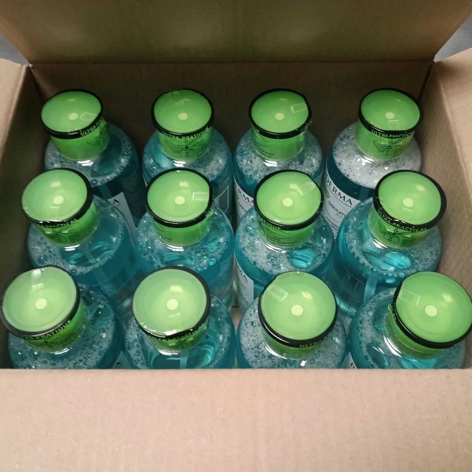 LOT OF 12 BIODERMA 500ML PURIFYING CLEANSING MICELLE SOLUTIONS