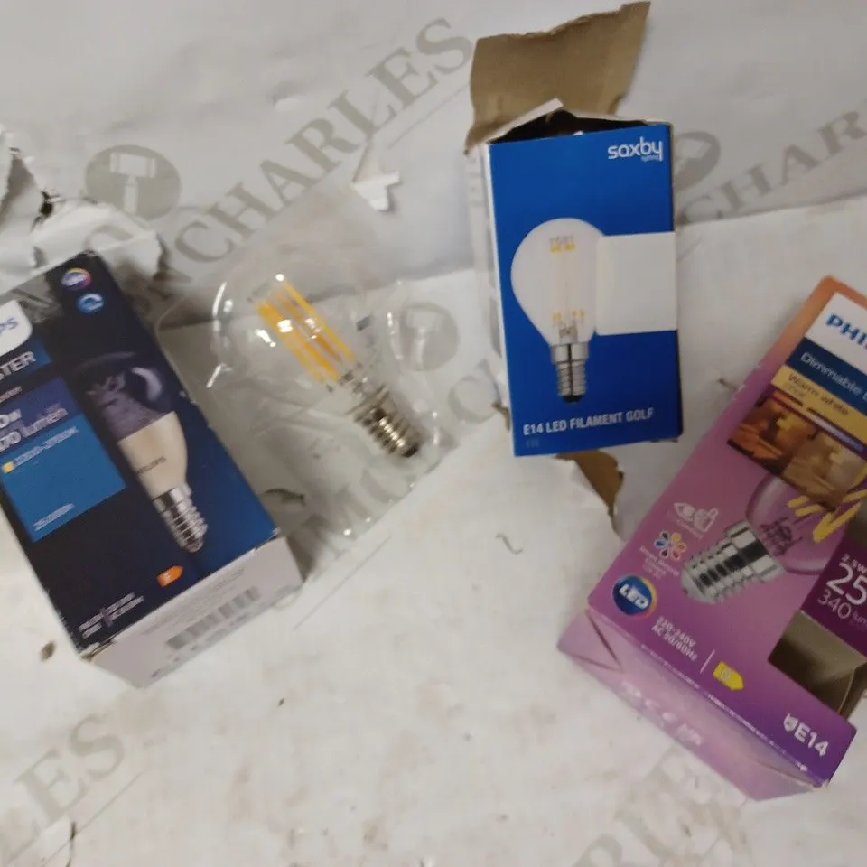 LOT OF 4 ITEMS INCLUDING LED BULBS