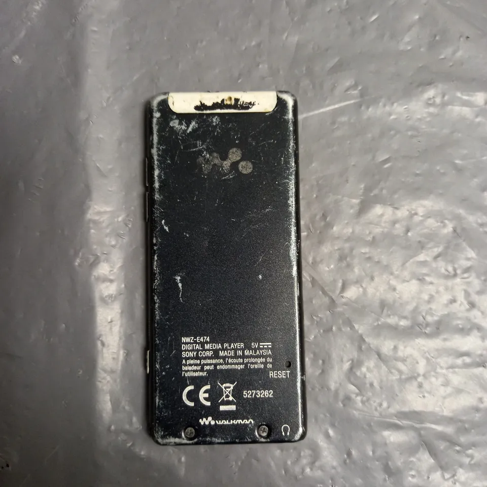 SONY WALKMAN NWZ-E474 DIGITAL MEDIA PLAYER 