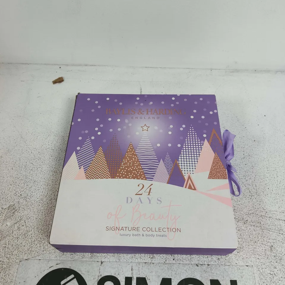 BAYLIS & HARDING 24 DAYS OF BEAUTY SIGNATURE COLLECTION ADVENT CALENDARS – LUXURY BATH & BODY TREATS