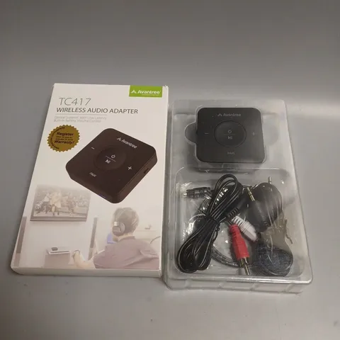 BOXED AVANTREE TC417 WIRELESS AUDIO ADAPTER 