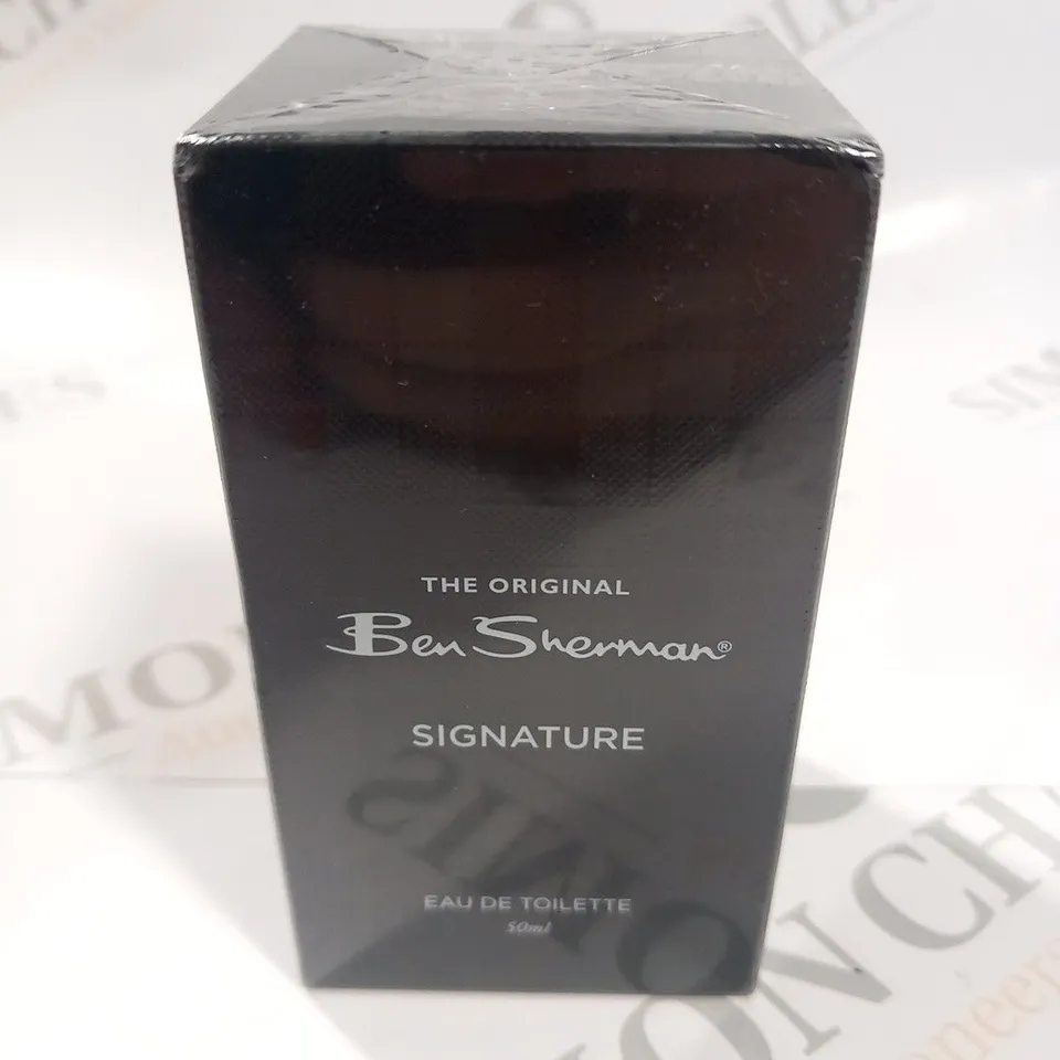 BOXED AND SEALED THE ORIGINAL BEN SHERMAN SIGNATURE EAU DE TOILETTE 50ML