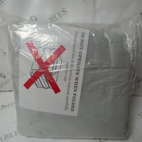 COZEE HOME HEATED BLANKET IN LIGHT GREY