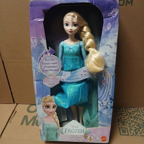 DISNEY FROZEN ELSA SINGING DOLL – BOXED (MATTEL)