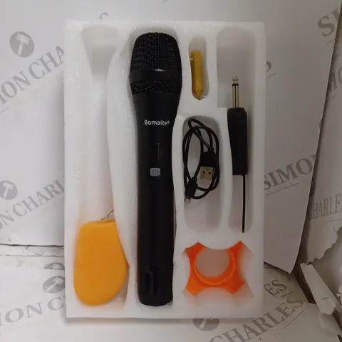 BOXED BOMITE PROFESSIONAL WIRELESS MICROPHONE SYSTEM
