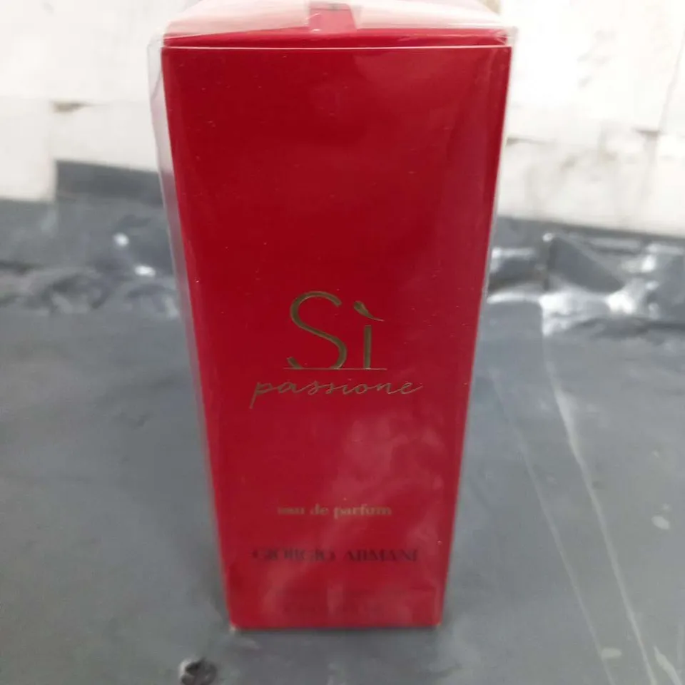 BOXED AND SEALED SI PASSIONNE EAU DE PARFUM GIORGIO ARMANI 15ML