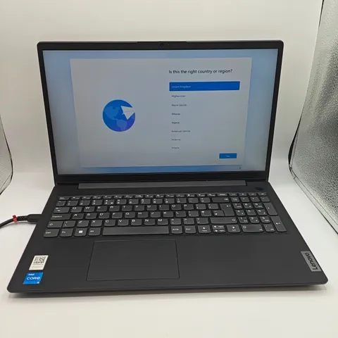 UNBOXED LENOVO V15 G4 INTEL I-5 LAPTOP IN BLACK