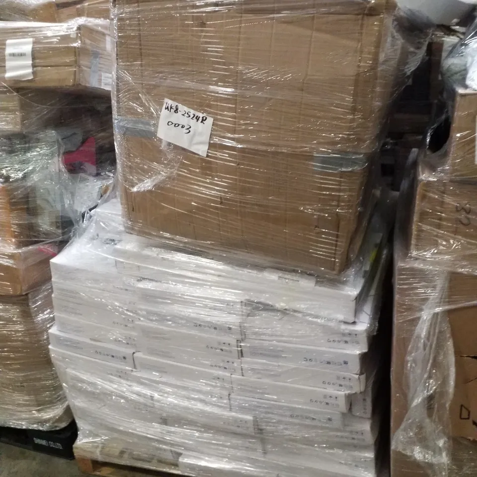 PALLET CONTAINING ASSORTED PRODUCTS INCLUDING SHOWER MIXERS & DOG PLAYPEN