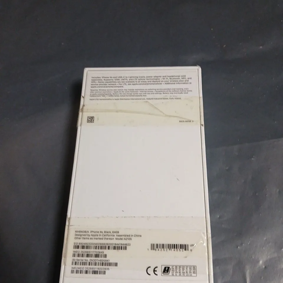 APPLE IPHONE XR – BLACK –  BOXED 