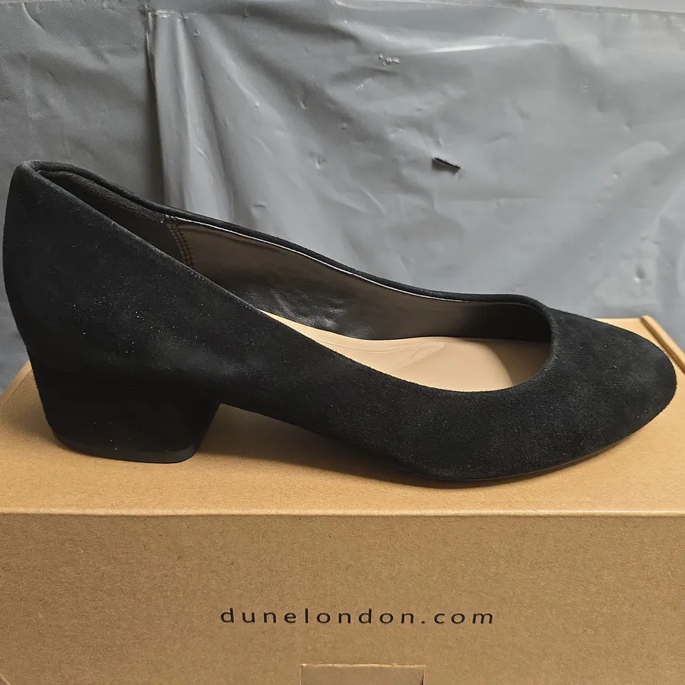 BOXED DUNE 011 BRACKET LOW HEEL COMFORT - SIZE 5 