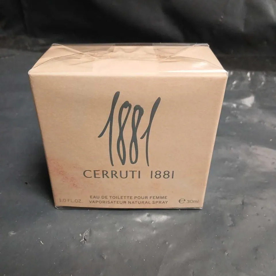 BOXED AND SEALED 1881 CERRUTI EAU DE TOILETTE POUR FEMME 30ML