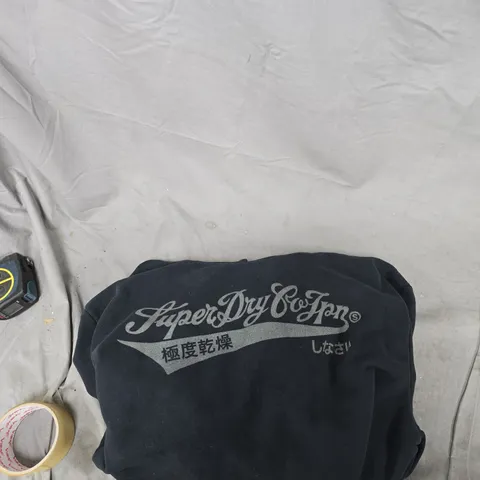 SUPERDRY HOODIE - BLACK - XL
