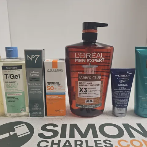 APPROXIMATELY 15 ASSORTED HEALTH & BEAUTY PRODUCTS TO INCLUDE L'OREAL , RITUALS AND ESPA