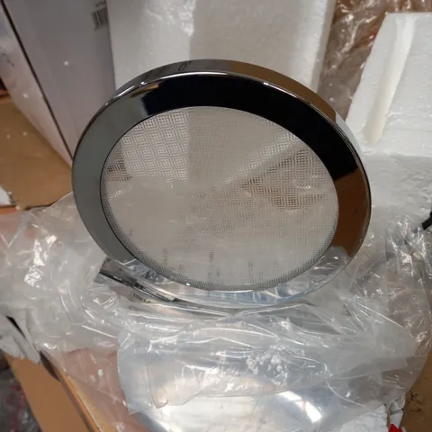 SPARTA TABLE LAMP POLISHED CHROME FINISH MOVABLE LENSE