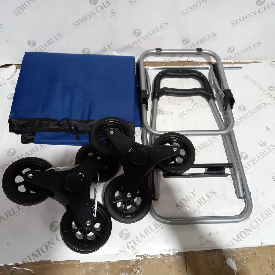 LOCK 'N LOCK INSULATED SHOPPING TROLLEY CART WITH STAIR