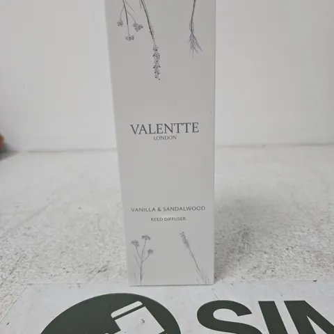 VALENTE LONDON VANILLA & SANDALWOOD REED DIFFUSER