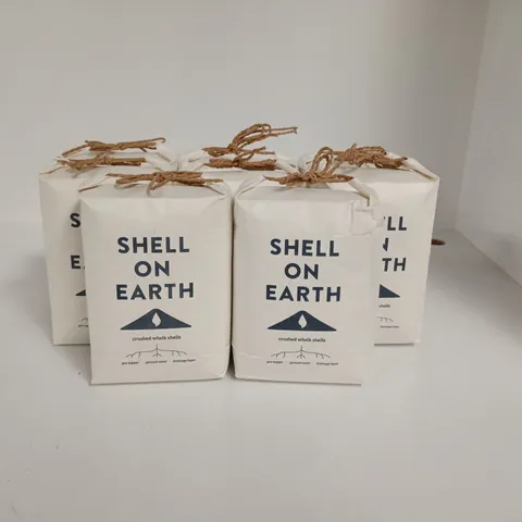 LOT OF 8 PACKS OF SHELL ON EARTH CRUSHED WHELK SHELLS