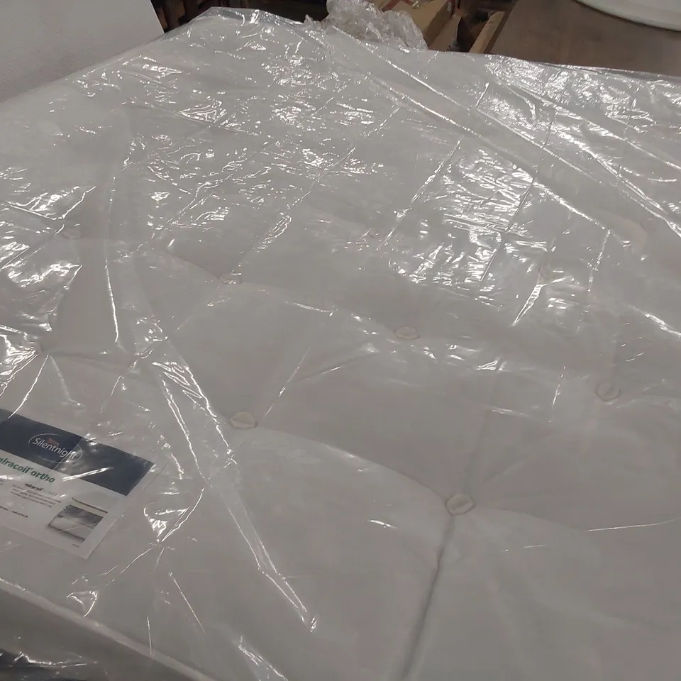 BAGGED SILENTNIGHT MIRACOIL ORTHO MATTRESS 6' SUPER KINGSIZE 