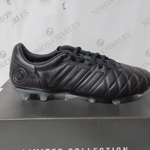 ADIDAS 11 PRO FG BLACK FOOTBALL BOOTS - UK 11
