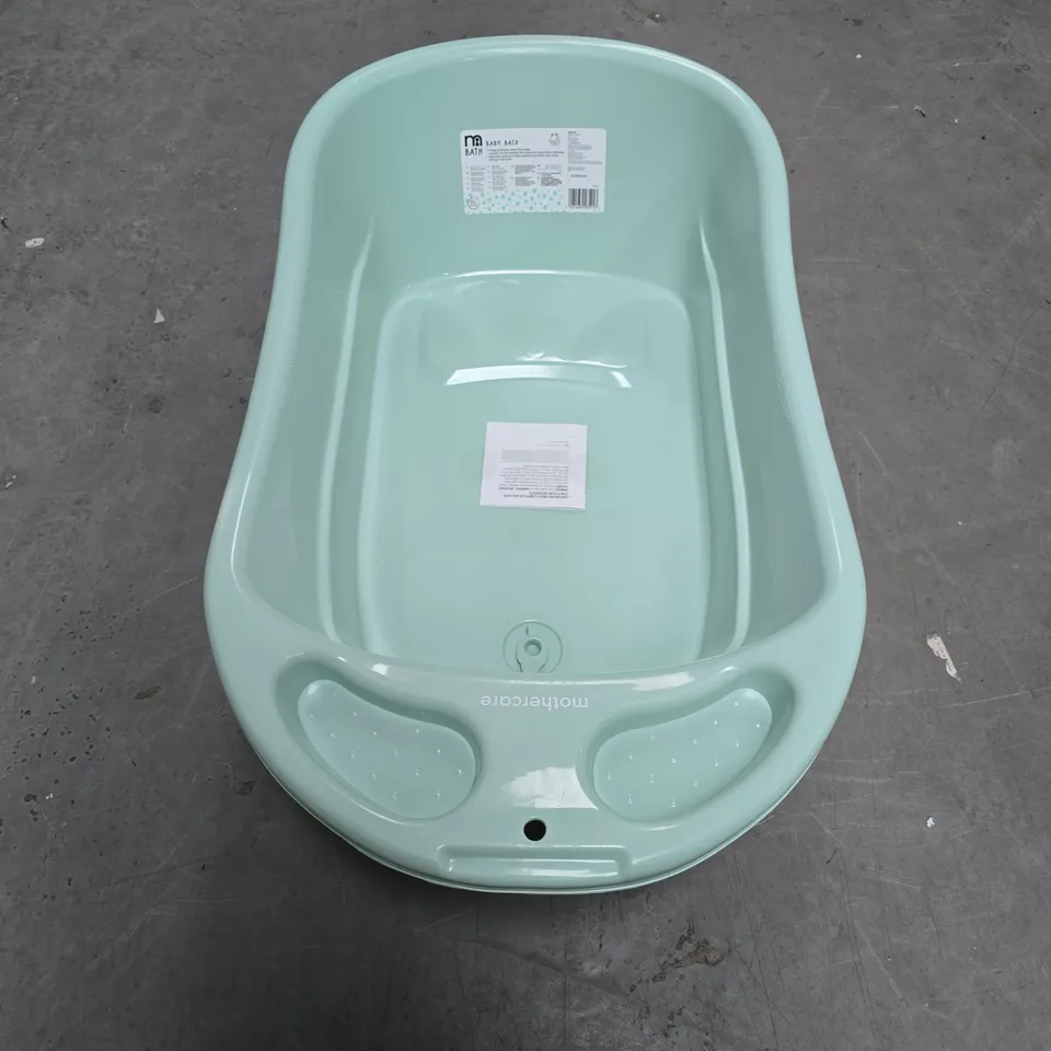 MOTHERCARE BABY BATH IN LIGHT GREEN